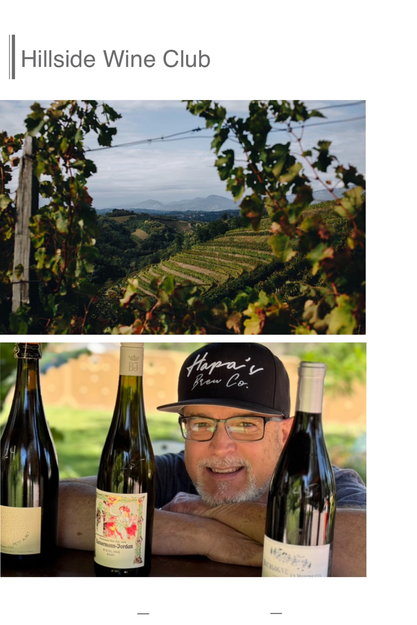 Hillside Wine Club Standard